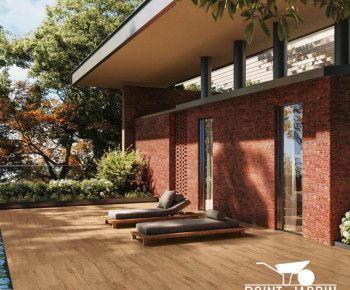Carrelage Terrasse en Grès Cérame modèle Abéa de chez Novoceram