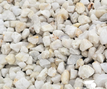 Gravier Quartz Blanc 8/12 pour allée piétonne dans le 28,78,27,76