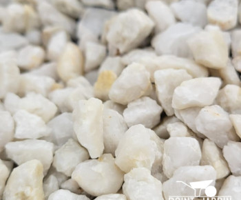 Gravier Quartz Blanc 8/12 pour allée piétonne dans le 28,78,27,76