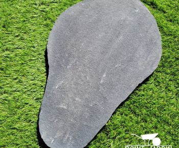 Pas Japonais en Basalt Noir – Pierre Naturelle Gris Foncé