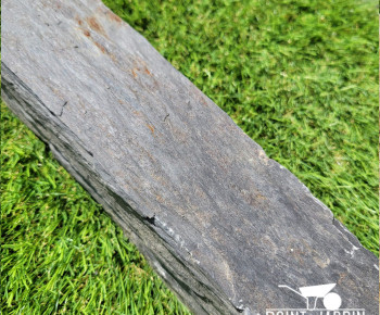 Piquet en Schiste Naturel et Brut de 1m ou 2m pour Décoration de Jardin