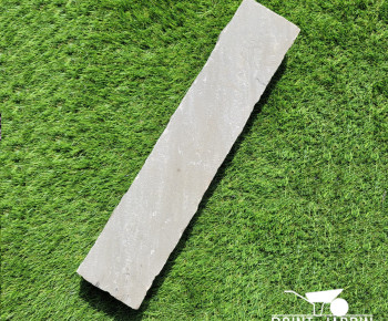 Bordure en Grès 50x10x6cm – Bordure Grès Naturelle pour Délimitation et Décoration