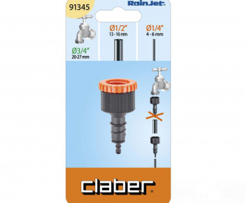 Raccord pour tuyau 13-16 mm ou 4-6 mm - Connexion directe au robinet