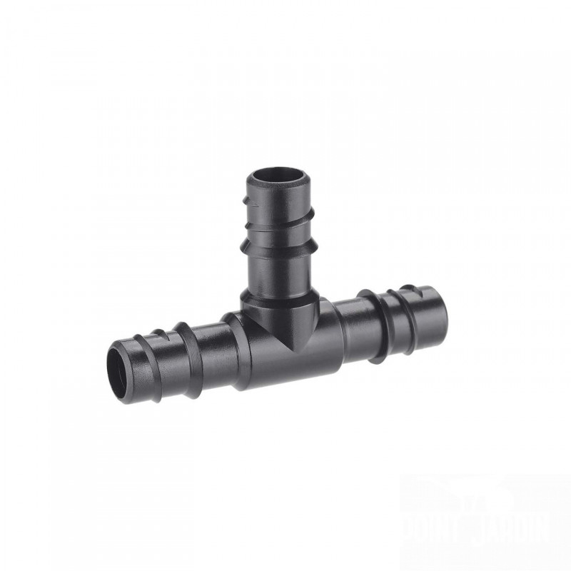 Té à 3 sorties pour tuyaux 13-16 mm – Blister de 2 pièces Té à 3 sorties pour tuyaux 13-16 mm – Blister de 2 pièces