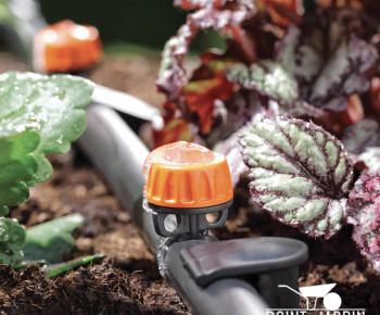 Goutteur auto-régulant 4 L/h – Étanche, constant, démontable