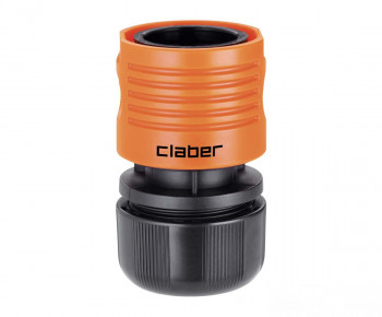 Raccord Grand Débit 19 mm pour Tuyau d'Arrosage - Claber