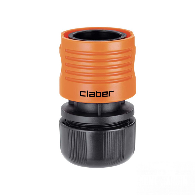 Raccord Grand Débit 19 mm pour Tuyau d'Arrosage - Claber Raccord Grand Débit 19 mm pour Tuyau d'Arrosage - Claber