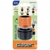 Raccord Grand Débit 25 mm pour arrosage professionnel - Claber