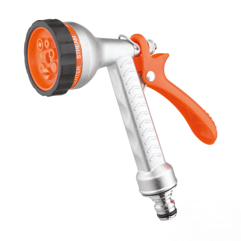 Pistolet d’arrosage multijet en laiton chromé - Claber Pistolet d’arrosage multijet en laiton chromé - Claber