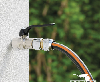 Raccord Automatique Ø12,5-15 mm en Laiton Chromé -  Claber