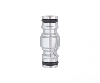 Conjonction 2 Voies Claber – Laiton chromé, raccords Quick-Click
