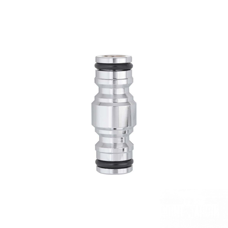 Conjonction 2 Voies Claber – Laiton chromé, raccords Quick-Click