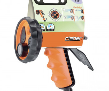 Pistolet d’Arrosage Multi-Jets Ergo Garden 4 Jets Réglables Claber