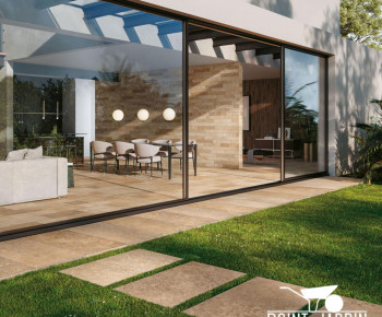 Carrelage Terrasse en Grès Cérame modèle Tiber de chez Novoceram